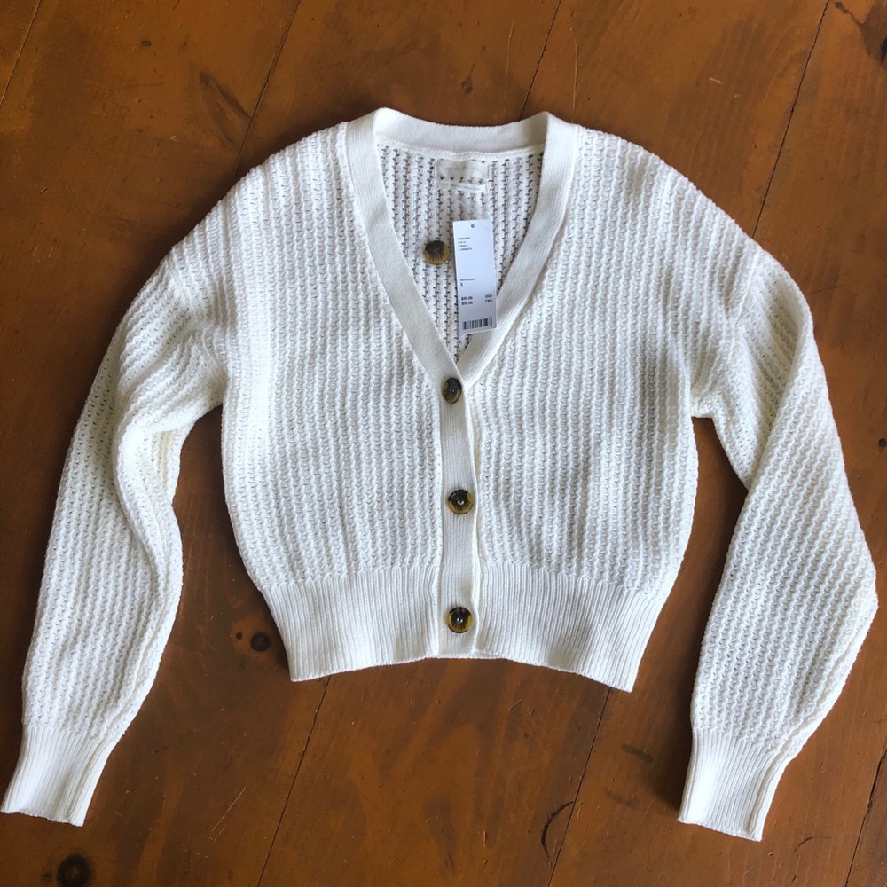 Urban Outfitters Cropped Sweater Cardigan